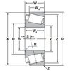 Ntn NTN 339, Tapered Roller Bearing Cone  1378 In Id X 0882 In W 339